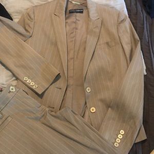 Dolce & Gabbana Women’s Beige Pinstripped Suit